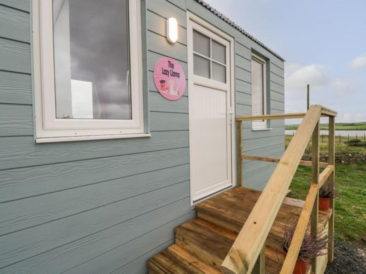 The Beautiful Lazy Llama Shepherd Hut Farm Stay Ballyshannon Bagian luar foto